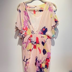 Yumi Kim Blush Pink Dress with Split Sleeves